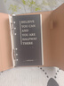 嘉然恒 復古皮面高級工作商務(wù)記事本A6活頁(yè)本筆記本本子簡(jiǎn)約高顏值定制可印logo旅行手帳本手賬本 黑色 曬單實(shí)拍圖