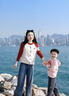 G. DUCKKIDS親子裝新年2025新款過(guò)年新年嬰兒一家三口小月齡針織毛衣四口開(kāi)衫 開(kāi)衫 80 童裝 曬單實(shí)拍圖