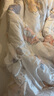 諾蘭森迪一次性床品四件套棉感雙人床單被罩枕套加厚滅菌旅行酒店床上用品 曬單實(shí)拍圖