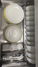 松發(fā)瓷器陶瓷餐具碗碟套裝釉下彩整套碗盤筷套裝喬遷彩盒28頭鳳尾草綠 曬單實(shí)拍圖