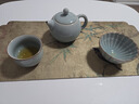 新中式茶道茶席吸水墊子茶桌墊布茶墊茶杯墊干泡席防水茶臺桌旗 單層防水茶席大長方竹禽圖 曬單實拍圖