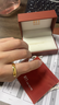 周生生素圈光身面活口泥鰍背黃金戒指 足金開(kāi)口戒情侶結婚對戒09141R 7.71克(含工費160元) 曬單實(shí)拍圖