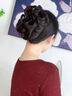 蔓笙丸子頭假發(fā)抓夾高級感盤(pán)發(fā)神器頭發(fā)量少發(fā)夾女后腦勺鯊魚(yú)夾子頭飾 自然逼真千金花苞頭【棕黑色】 曬單實(shí)拍圖