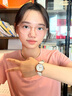 DEATKN德國青少年考試專用高中防水機械手表女款初中學生初高中新款女生 玫金日歷女款 曬單實拍圖