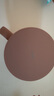 ASVEL帶蓋不銹鋼保溫杯陶瓷內(nèi)膽辦公咖啡杯帶柄水杯女生泡茶杯情侶杯 淺粉色 300ml 曬單實(shí)拍圖