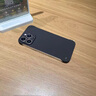 魔巖適用蘋果15promax手機(jī)殼新款無邊框蘋果15pro保護(hù)套iphone15親膚手感蘋果16promax裸機(jī)防摔硬殼 【石墨黑】-輕薄裸感 iPhone 15 Pro Max 曬單實(shí)拍圖