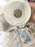 歐普照明射燈小山丘嵌入式led全光譜洗墻燈家用防眩光筒燈 全鋁-7W白杯【開孔7.5-8厘米】 6000K/3000K/4000K（三色光） 曬單實拍圖