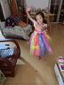 壹號鳳環(huán)保服裝塑料袋時(shí)裝秀衣服創(chuàng  )意走秀幼兒園手工材料演出服親子裝 粉黃紅藍毛球 150 備注身高體重 曬單實(shí)拍圖