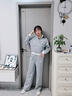 女童運(yùn)動(dòng)套裝秋裝2025新款兒童時(shí)髦洋氣外套女孩大童春秋穿搭童裝 灰色套裝【外套+褲子】 150 曬單實(shí)拍圖