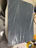 百草園收納盒桌面藥品收納辦公室雜物儲物盒家用大容量浴室整理筐黛藍色 曬單實(shí)拍圖