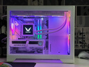 瓦爾基里（VALKYRIE）B360-GT-W VK 一體式CPU水冷散熱器 3.95吋IPS液晶屏 多平臺(tái)支持 ARGB光效 一線通風(fēng)扇 曬單實(shí)拍圖
