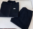 安踏（ANTA）易打理運動(dòng)套裝 丨男女秋季跑步晨練健身服衛衣訓練外套長(cháng)褲子 【易打理運動(dòng)套裝】蒙塵灰7204-4 XL/男180 曬單實(shí)拍圖