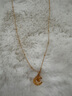周大福滿天星光珠基礎(chǔ)鏈毛衣鏈足金黃金項鏈女送生日禮物 45cm 約3.25g計價(工費(fèi)360) 曬單實拍圖
