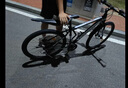 金武端自行車成人山地車公路賽車單車騎行變速超輕越野中學(xué)生初中青少年 頂配版-輻條輪-黑白色 26寸21速 曬單實(shí)拍圖