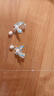 芯奢六件套耳夾無(wú)耳洞女青青子衿溫柔無(wú)痛古風(fēng)耳釘耳飾復古中國風(fēng)花朵 滴釉蝴蝶耳夾【一對】 曬單實(shí)拍圖