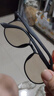 0度（PERFECTSIGHT）稀土六防 防藍(lán)光防輻射眼鏡 平光鏡電腦手機(jī)護(hù)目鏡 近視可配度數(shù) 稀土六防鏡片B6013-C1黑 無度數(shù)（稀土平光鏡片） 曬單實(shí)拍圖