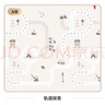 丸丫寶寶爬行墊嬰兒加厚家用爬爬墊xpe兒童整體墊1.5*1.8米2.5CM-軌道 曬單實(shí)拍圖