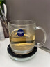 樂(lè )美雅玻璃杯家用水杯耐熱泡茶杯鋼化微波牛奶杯帶把早餐喝水杯子 諾卡380ml【發(fā)2只】 曬單實(shí)拍圖