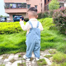 G.DUCKKIDS背帶褲嬰兒衣服春秋裝兒童套裝男小童衛(wèi)衣背帶褲男童運動套裝秋季 藍(lán)色小鴨背帶褲 80 建議年齡8-10個月體重19-23斤左右 曬單實拍圖