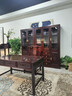 本木原素新中式酸枝木實(shí)木臥室書(shū)桌桌子寫(xiě)字辦公桌書(shū)房書(shū)法桌椅家用組合 1.6米書(shū)桌+書(shū)椅 曬單實(shí)拍圖