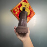Jeep吉普高幫馬丁靴男秋季新款英倫風(fēng)復(fù)古休閑工裝靴戶外防滑男士皮靴 卡其 【標準運動鞋碼】 41 曬單實拍圖