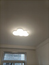 雷士（NVC） LED臥室燈遙控兒童燈卡通童趣吸頂燈具燈飾男孩女孩房間兒童房 65W 【力薦】全光譜云朵 三段調光 曬單實(shí)拍圖