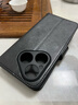 垅影雮適用華為Pura80手機殼翻蓋式Pura80保護套防摔皮套全包軟硅膠殼插卡男女款磁吸搭扣雙面翻蓋皮套支 黑色 華為 Pura 80 曬單實(shí)拍圖