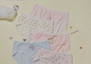 tutuanna女士女式內(nèi)褲5條裝三麗鷗抗菌中腰三角內(nèi)褲女 277823條 L 曬單實(shí)拍圖