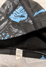 李寧（LI-NING）泳帽P(pán)U防水長(cháng)發(fā)護耳舒適不勒頭男女士時(shí)尚印花涂層游泳帽604-1 曬單實(shí)拍圖