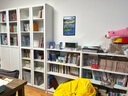 宜家（IKEA）BILLY畢利玻璃門書柜帶門落地收納客廳置物柜儲(chǔ)物柜書架 4門白色/玻璃160x30x202cm 曬單實(shí)拍圖
