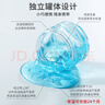 卡樂(lè )優(yōu)（Coloyou）水晶泥史萊姆兒童無(wú)毒起泡膠水精靈解壓手工玩具捏捏泥放屁泥假水彩泥slime透明安全紫色 曬單實(shí)拍圖
