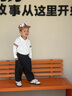 泰蘭尼斯童鞋秋季新品兒童德訓鞋男童軟底防滑兒童運動(dòng)鞋女童輕便休閑板鞋 白/灰/紅 26 內長(cháng)16.5適合腳長(cháng)15.5 曬單實(shí)拍圖