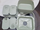 小熊（Bear）電熱飯盒 加熱飯盒 保溫飯盒可加熱 雙層四膽辦公室蒸煮熱飯神器可預(yù)約上班族加熱便當(dāng)盒DFH-G16W7 曬單實(shí)拍圖