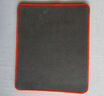 靈蛇(LINGSHE)鼠標墊 290*240*2mm 量販式企業(yè)辦公鼠標墊中號 電腦桌墊 精密包邊防滑 兩個(gè)裝 P02黑色 曬單實(shí)拍圖