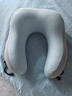記憶棉U型枕旅行護頸枕飛機睡覺(jué)枕頭脖子靠枕便攜式u形汽車(chē)頭枕 【高級灰】舒適支撐 【家庭裝】不帶收納 曬單實(shí)拍圖