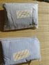 三利抗菌加厚毛巾2條A類吸水男女洗臉洗澡家用干發(fā)大面巾   藍/灰 曬單實拍圖