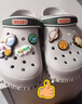 幸?，旣悾–heerful Mario）男童拖鞋2025新款夏季男孩兒童洞洞鞋防滑中大童外穿沙灘鞋涼拖鞋 曬單實(shí)拍圖