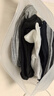 【品質(zhì)耐穿襪子】新款中筒襪毛巾底男運(yùn)動襪親膚吸汗純色黑白襪 黑色+白色+米色【短款】 3雙 均碼 曬單實(shí)拍圖