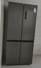 美的（Midea）471升十字對(duì)開(kāi)四開(kāi)門(mén)電冰箱家用風(fēng)冷無(wú)霜一級(jí)能效雙變頻國(guó)家補(bǔ)貼超薄超大容量BCD-471WSPZM(E) 曬單實(shí)拍圖
