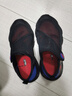 鴻星爾克男童鞋女童鞋夏季大童網(wǎng)面透氣輕便跑步鞋兒童運動(dòng)鞋 正黑/大學(xué)紅 -偏小1碼 32 曬單實(shí)拍圖