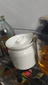 炊大皇二貓聯(lián)名豬油罐家用廚房調(diào)料罐辣椒油陶瓷罐耐高溫 白色中號(hào)500ml 曬單實(shí)拍圖