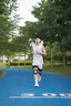 百斯銳5E空氣護(hù)膝髕骨帶男士跑步運(yùn)動(dòng)登山女士專用半月板夏天用輕薄款 高級(jí)藍(lán)2只【5E-Air護(hù)膝+3A抗菌】 曬單實(shí)拍圖
