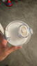 無(wú)印良品（MUJI）共聚酯 便攜水杯高顏值透明水杯運動(dòng)水杯 透明 550ml 曬單實(shí)拍圖