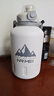 恩爾美（nRMEi）保溫保冷杯超大容量?jī)捎?16L不銹鋼噸桶噸戶外2000ml冰霸大肚水壺 白色2000ml【抗菌316/冷熱雙?！?曬單實(shí)拍圖