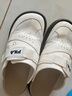 FILA 斐樂(lè )官方女鞋SMILA摩登拖鞋2025夏季新款元氣拖鞋休閑勃肯鞋 豆腐白-TF 38.5 曬單實(shí)拍圖