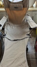 原始人 戶(hù)外折疊椅躺椅便攜式超輕釣魚(yú)椅子沙灘露營(yíng)導演椅美術(shù)生小凳子 【新款/升級加固】卡其-帶腿托 曬單實(shí)拍圖