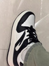 安踏元年板鞋兒童厚底增高籃球文化潮流運動(dòng)鞋子籃球鞋百搭小白鞋 【女款】象牙白/黑-4 39 曬單實(shí)拍圖