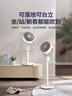 艾美特（AIRMATE）【小暴風(fēng)】空氣循環(huán)扇大風(fēng)量搖頭電風(fēng)扇家用臺(tái)式落地扇升級(jí)加高換氣輕音柔風(fēng)小風(fēng)扇 FA18-X115 曬單實(shí)拍圖