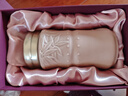 乾唐軒活瓷【七夕禮物】竹報(bào)平安陶瓷杯水杯茶杯咖啡杯隨手杯釉下彩送人 耀州綠釉 曬單實(shí)拍圖
