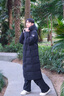 坦博爾長(cháng)款羽絨服男2025冬季新款連帽加厚保暖防風(fēng)運動(dòng)外套TE5550879D 黑色 L (175) 曬單實(shí)拍圖